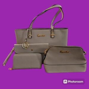 SOPERWILLTON Slate Four Piece Tote Set